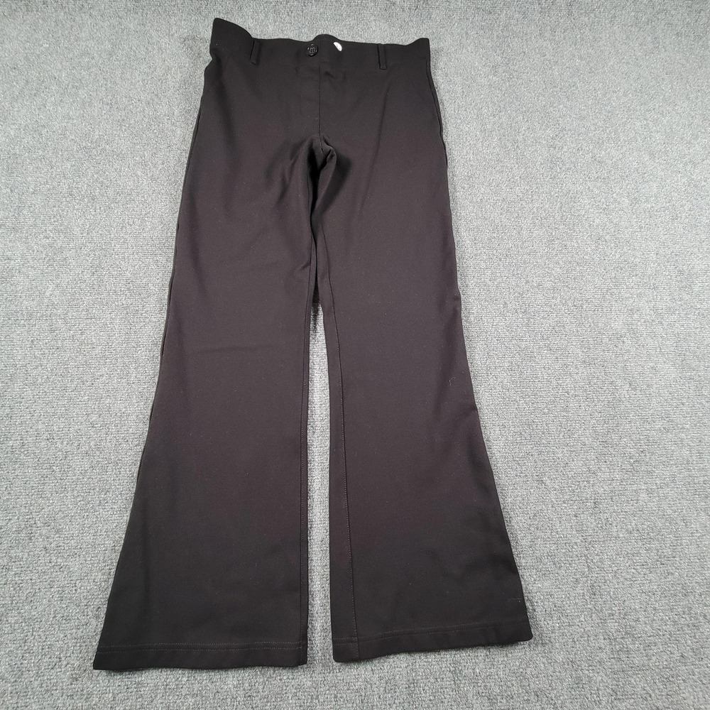 Betabrand Pants Womens Large Petite Black Flare Dress Yoga‎ Work Office Stretch